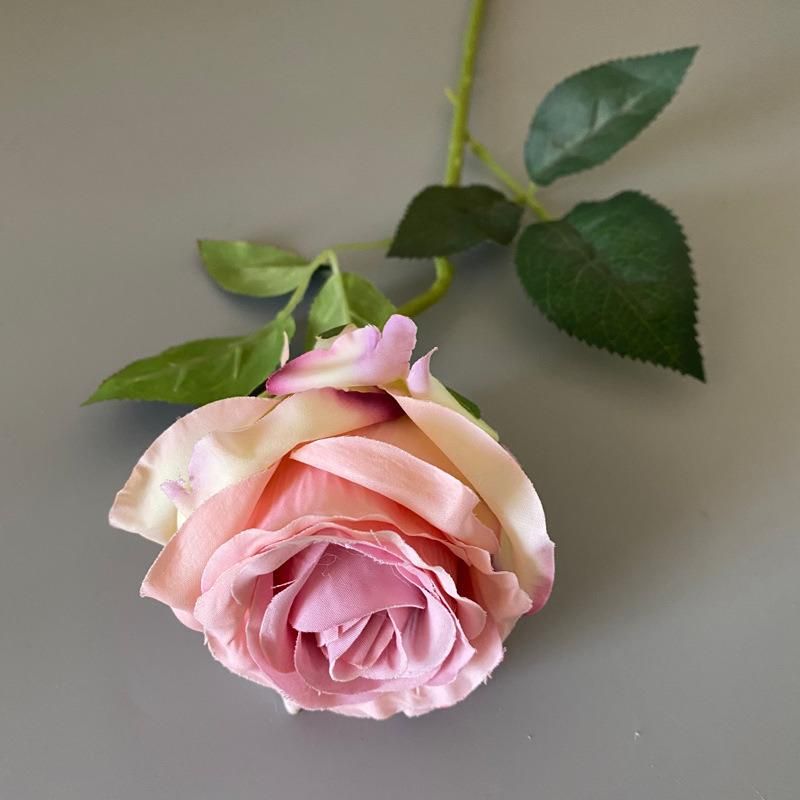 Factory Wholesale Wedding Backdrop Decor Flower Artificial Rose Flower