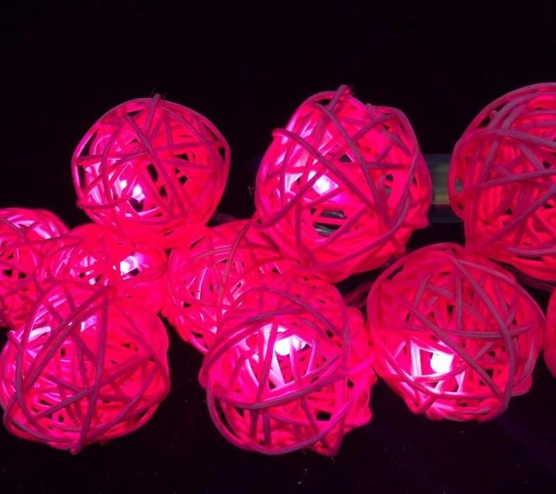 Holiday Decoration Round Ball Colored Changing Outdoor Christmas LED