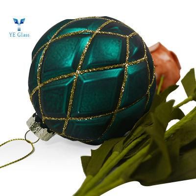 Green Color Christmas Ornaments Ball Christmas Decoration Ball