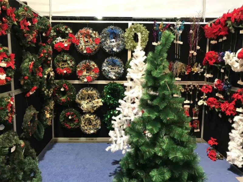 New Design Promotional PVC Artificial Christmas Wreath / Garland