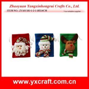 Christmas Decoration (ZY16Y183-1-2-3 18X14CM) Christmas Drawstring Functional Bag Kitchen Item