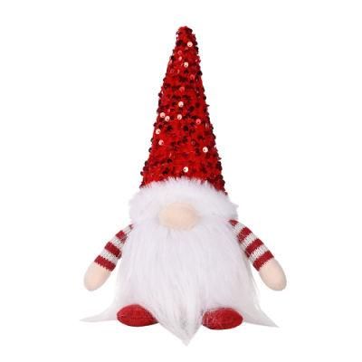 Dropshipping 2022 Christmas window decoration will glow Rudolph doll