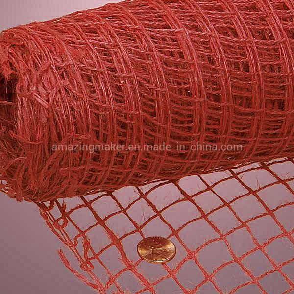 100% Natural Square Jute Mesh for Food Wrapping