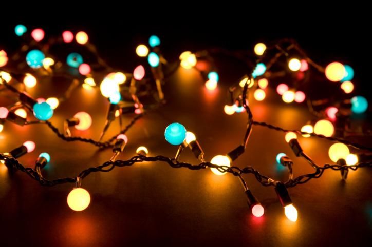 Christmas Cotton Ball String Lights Wedding Party Home Bedroom Decoration