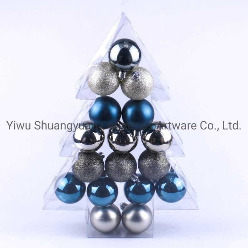 Christmas Balls Tree Shape Package Christmas Ornaments Balls