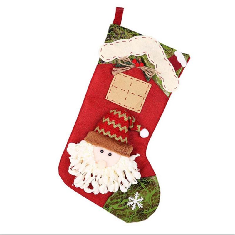 Easy Washing Fabric Christmas Stocking