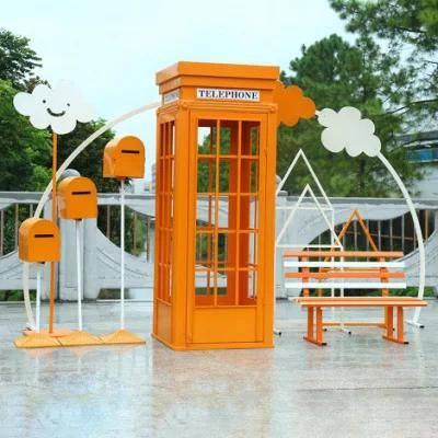 London Telephone Booth for Wedding Decoration