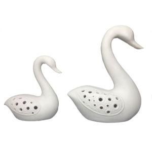 Porcelain Swan as Wedding Favors and Gift