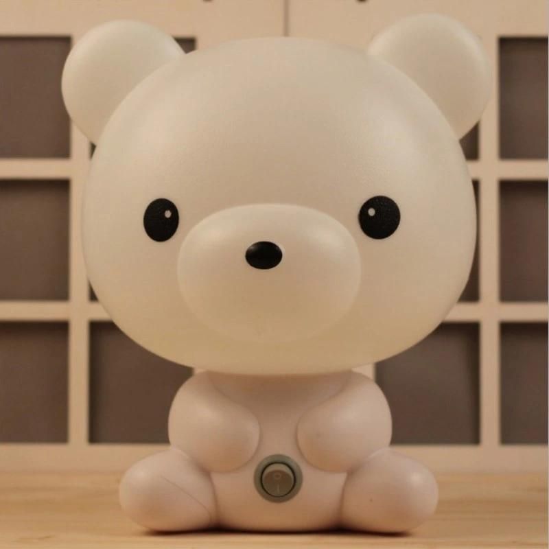 Night Lovely Sleeping Lamp Baby Room Panda/Rabbit/Dog/Bear Cartoon Light