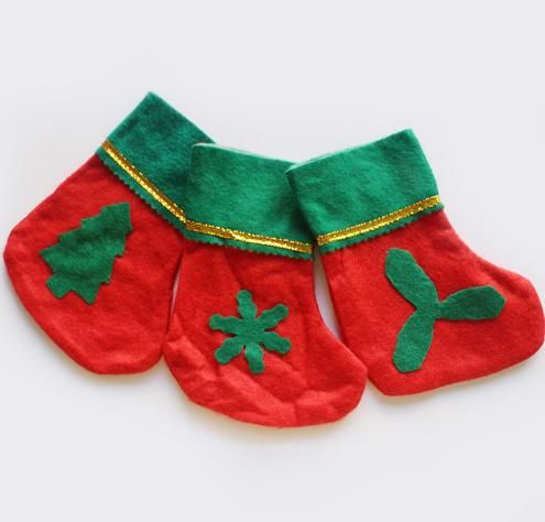 New Classic Knitted Stocking Christmas Sock