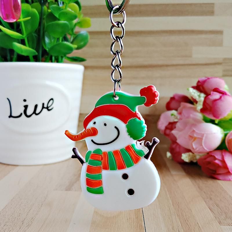 Hot Sale High Quality PVC Keychain for Christmas