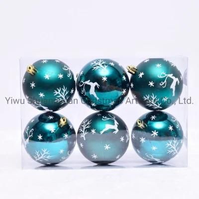 New Design Christmas Ball for Holiday Wedding Party Decoration Supplies Hook Ornament Craft Gifts