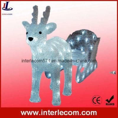 Acrylic Christmas Decoration Light with LED (PRO11)