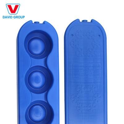 Camping Custom HDPE Plastic Gel Ice Box Reusable Polymer Cold Brick Embossed Ice Block