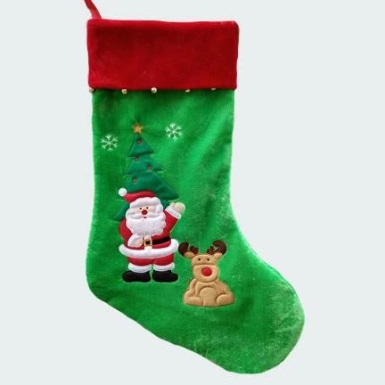 High Quality Velvet Christmas Stocking