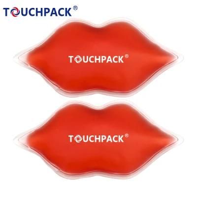 Lip Shape Gel Cold Pack with Logo Printing