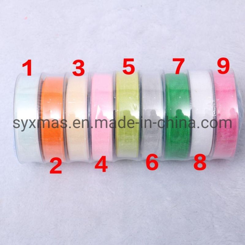 Silk Satin Ribbon Party Home Wedding Decoration Gift Wrapping Christmas New Year DIY Material