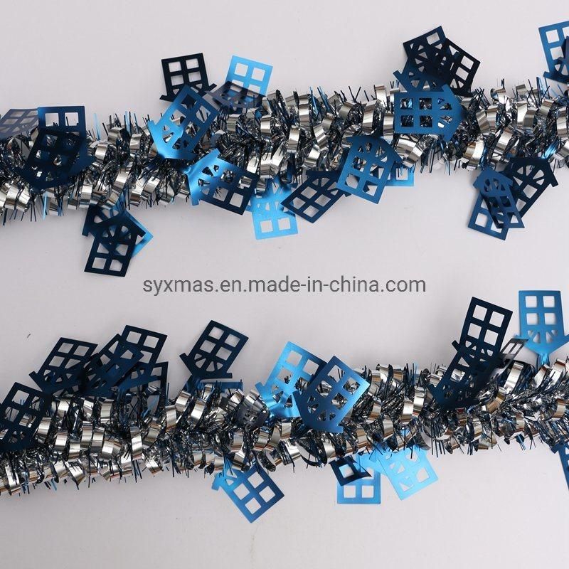 High Quality Cheap Price Christmas Tree Decorated Supplies 2m Pet Tinsel