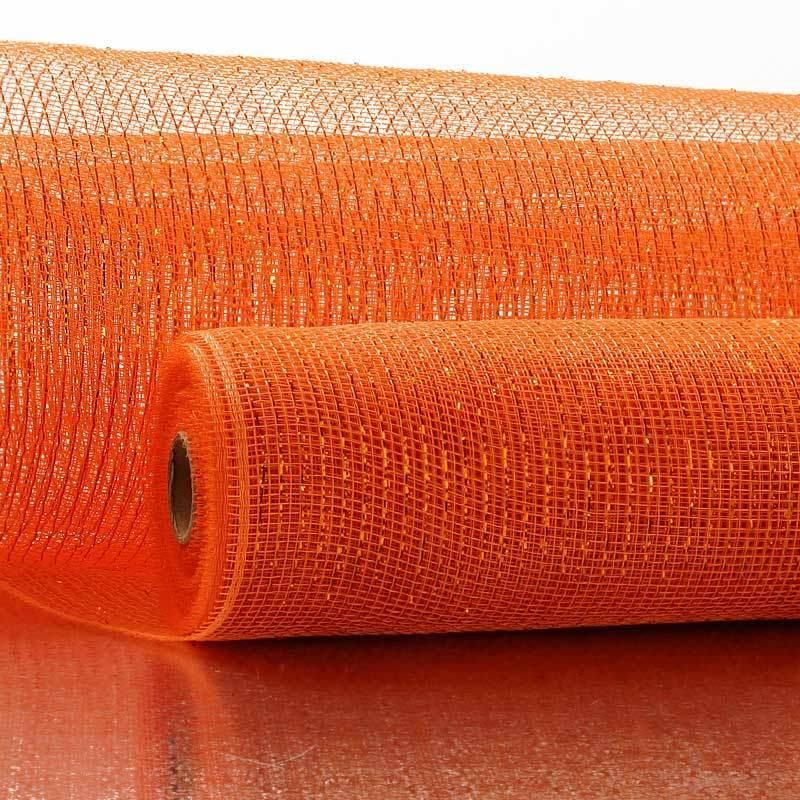 Colored Thread Metallic 21′′ Deco Mesh Wreath Packaging