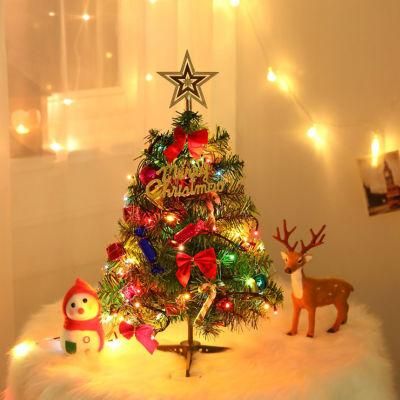 DIY Christmas Tree 50cm LED Mini Desk-Top Xmas Party Decorations