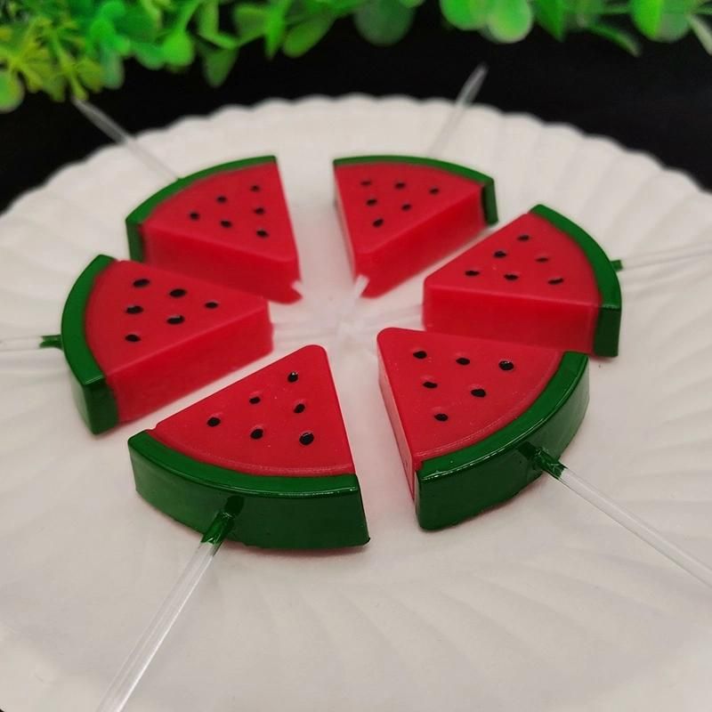 Watermelon Shape Paraffin Birthday Cake Candles