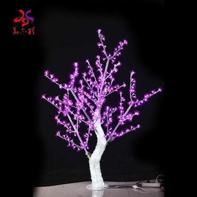 Chinese Customized Silk Artificial Peach Tree Wedding Tree Table Tree