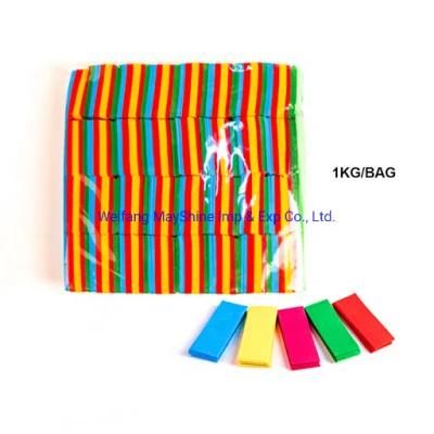 Wedding 2* 5cm Throwing Flame Retardant Rectangle Biodegradable Paper Confetti
