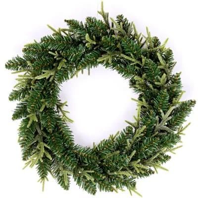 Yh1973 Natural Christmas Wreath Ring Artificial Christmas Handicraft 30cm Home Party Indoor Outdoor Christmas Decoration