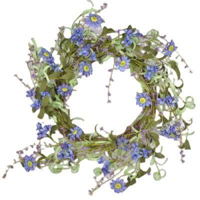 Artificial Green Door Wreath Silk Leaves Lambs Ear Wreath