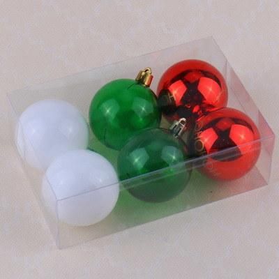 Hot Sale Tree Plastic Ball Hanging Ornaments
