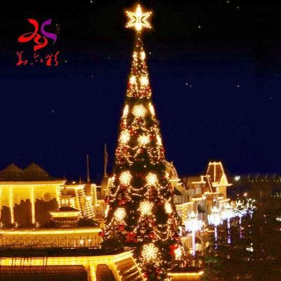 Outdoor Giant LED Lighting Artificial PVC Christmas Tree