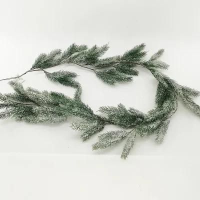 Hot Sale Silk Eucalyptus Leaves Vines Artificial Eucalyptus Garland Hanging Plants Greenery