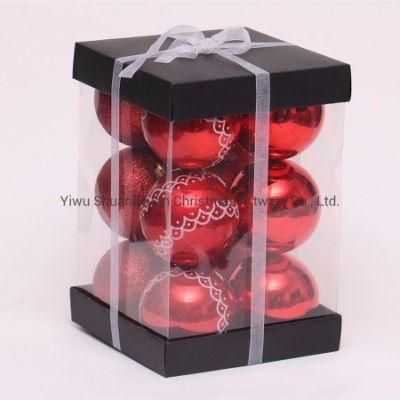 Christmas Ornaments Balls Set Tree Decoration Plastic