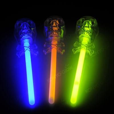 Hallween Toys Glow Skull Stick