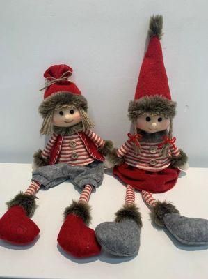 2022christmas New Item Traditional Home Decor Plus Elf Toy Set Christmas Decoration