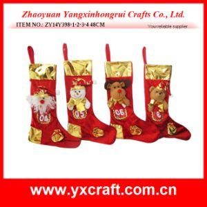 Christmas Decoration (ZY14Y398-1-2-3-4) Christmas Tree Window Decoration