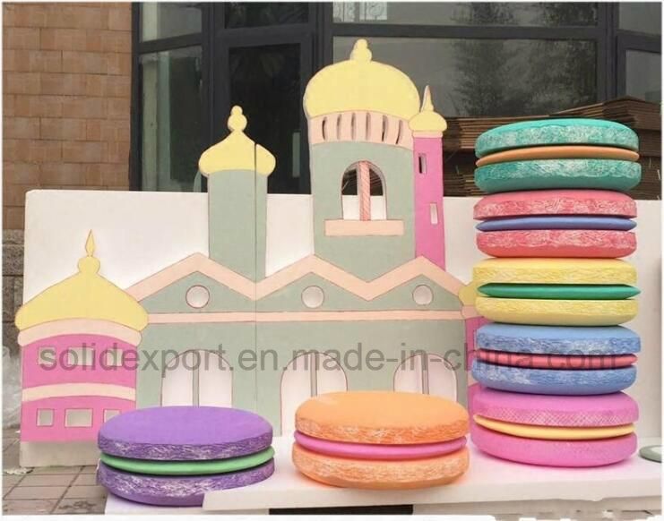 Window Display Props Sweet Macarons Decorations for Shopping Mall Kids Clothes Kindergarten