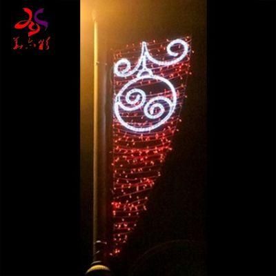 Christmas Street Pole LED Motif Lights