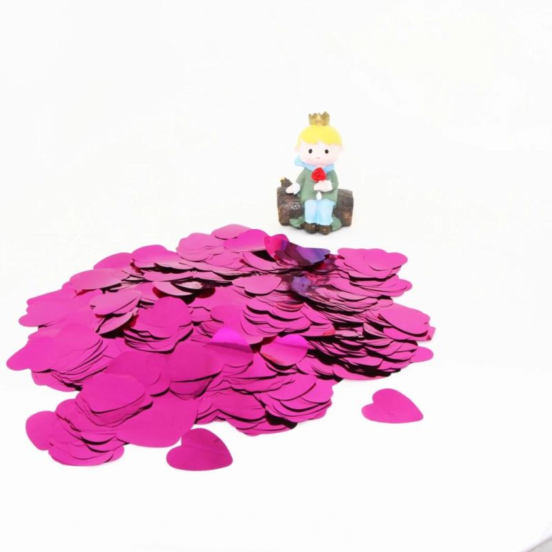 Colorful Gold Silver Round Throwing Wedding Decoration Paper Foil Confetti