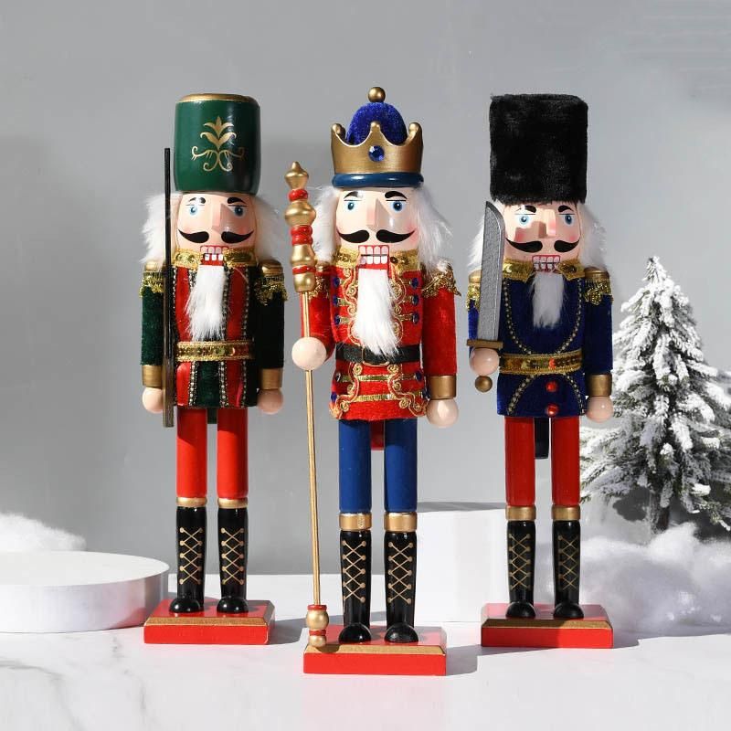 15-Inch Wooden Gingerbread Christmas Nutcracker