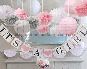 Umiss Paper Lantern Paper Flower Paper Bunting Baby Shower Decoration Party Supplier