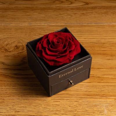 Eternal Handmade Preserved Rose Flower for Women, Wife, Girlfriend on Valentine&prime;s Day, Birthday, Mother&prime;s Day, Christmas Day