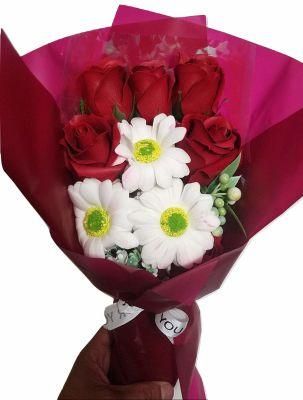 Artificial Flower Preserved Roses Flower Bouquet for Mother&prime;s Day, Valentine&prime;s Day, Christmas, Wedding, Anniversary, Gift