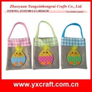 Easter Decoration (ZY15Y300-1-2-3) Easter Chick Bag Fabricated Houses