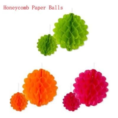 Tissue Paper Balls Honeycomb Paper Balls