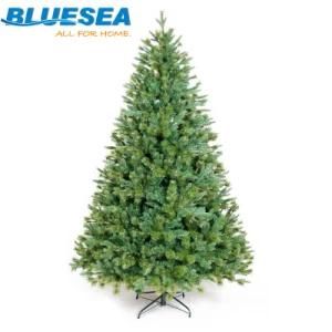 Christmas Tree Encryption PE+Sectioned Pine Needles+PVC Automatic Christmas Tree