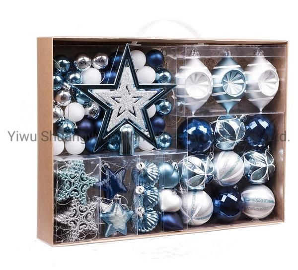 New Design Christmas Ball for Holiday Wedding Party Decoration Supplies Hook Ornament Craft Gifts