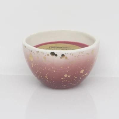 Hotsale Fragranced Ceramic Candle for Home Decor