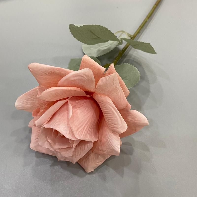 Hotsale Artificial Flower Rose Bunches for Wedding Decoration Flower Wholesale