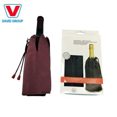 Champagne Bottle Gel Frozen Neoprene Reusable Custom Beer Waterproof Insulated Cooler Bag Wine Chiller Sleeves